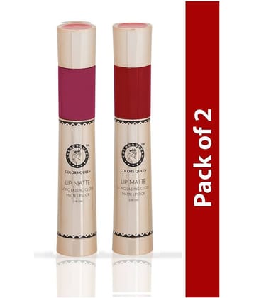 Colors Queen Shimmer Glitter Kajal Liquid Black Pack of 2 17 g