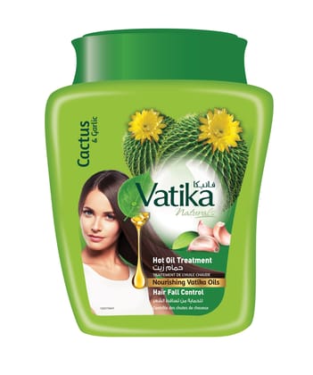 Vatika Naturals Hair Fall Control Hair Mask 250g | Hair Mask with Natural Extracts of Cactus & Garlic | Undo 5 Days of Damage Vatika Naturals Hair Fall Control Hair Mask 250g | Hair Mask with Natural Extracts of Cactus & Garlic | Undo 5 Days of Damage - 