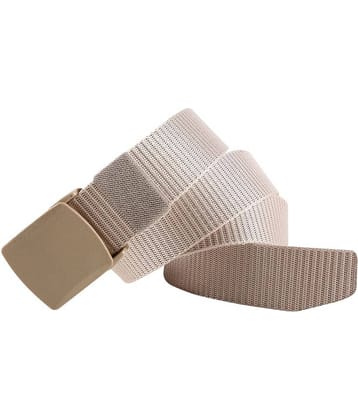 Edifier Beige Nylon Casual Belt