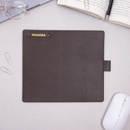 PERSONALISED MOUSE PAD - BROWN-Brown