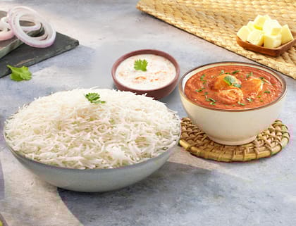 Egg Curry Rice Meal