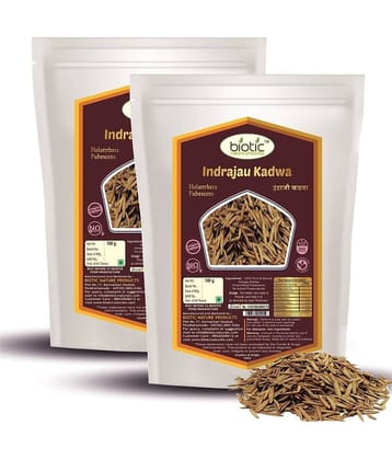 Biotic Indrajau Kadwa seeds  / Indrajav Seeds / Indra Jau Kadwa 200 gm