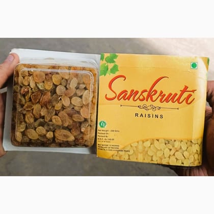 Sanskruti Raisins, 250 gm - Sanskruti Raisins, 250 gm