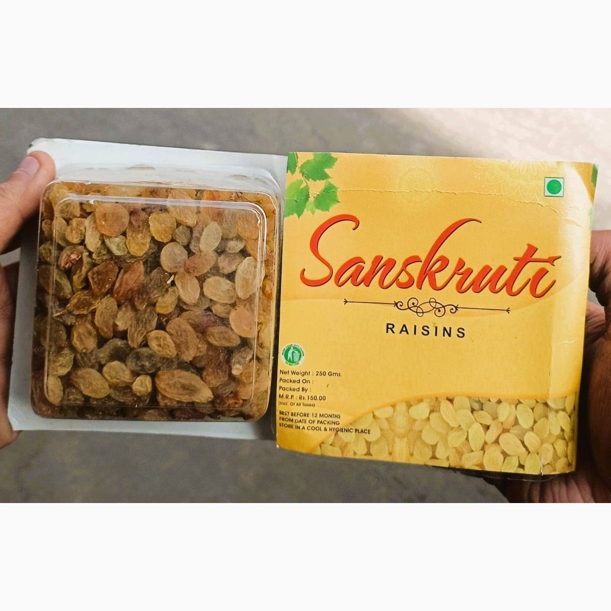 Sanskruti Raisins, 250 gm - Sanskruti Raisins, 250 gm
