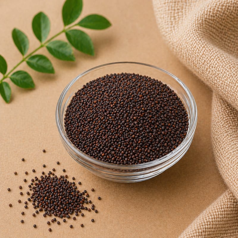 Small Mustard Seeds (100g) | Pure & Aromatic Spice | Everyday Cooking & Pickling