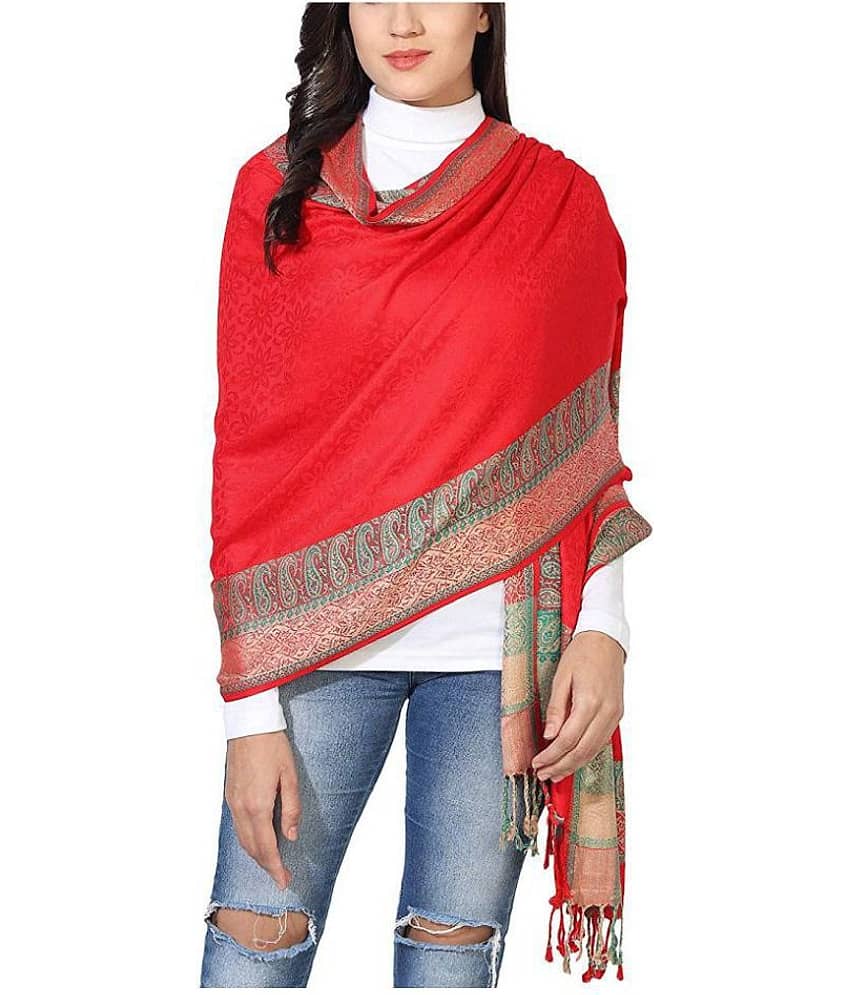 KASHMIRI Red Shawl