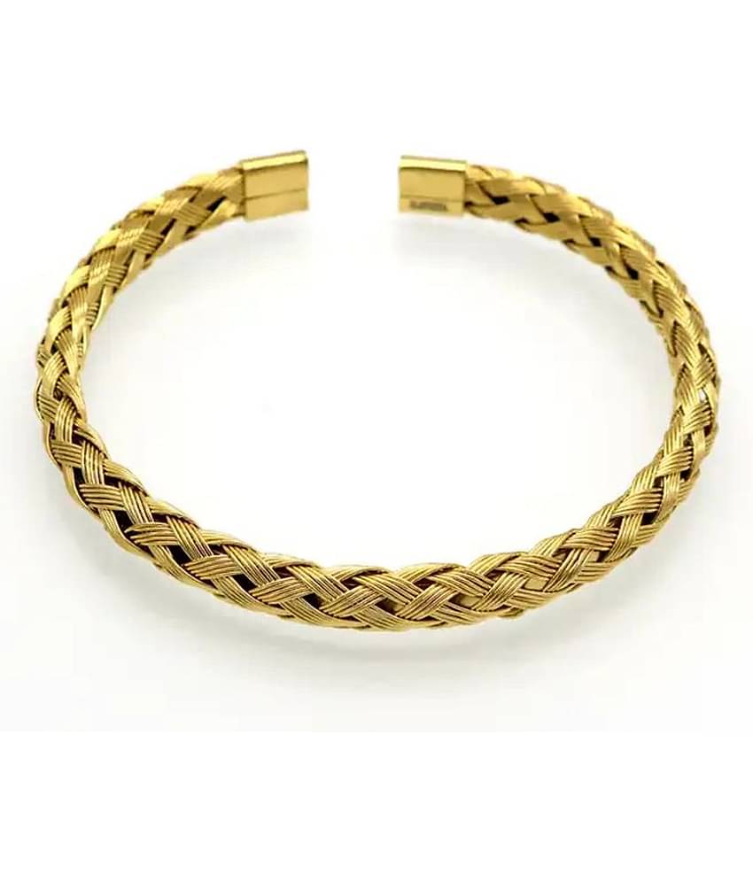 FASHION FRILL Gold Bracelet ( Pack of 1 )