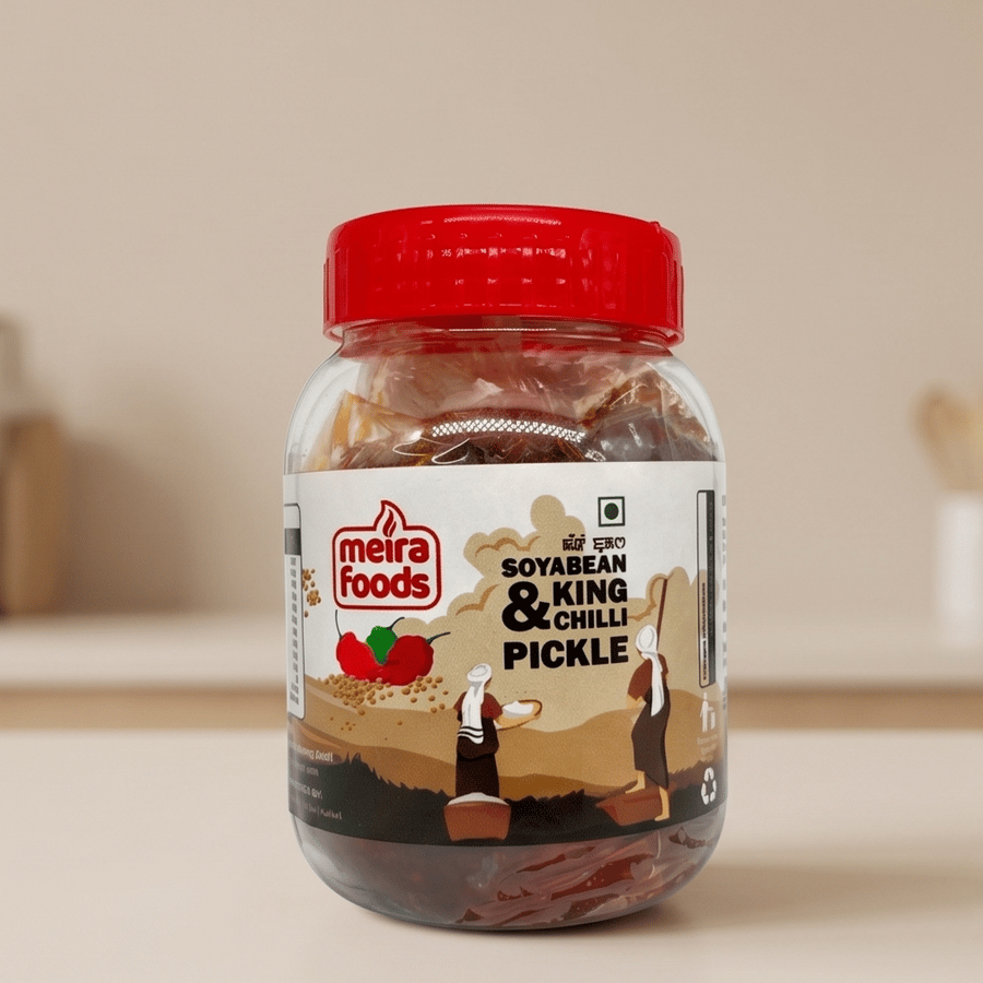 Soyabean King Chilli Pickle - 250 gm