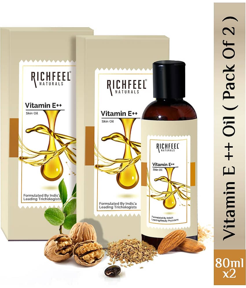Richfeel Face Oil Vitamin E Skin Toning For All Skin Type ( Pack of 2 )