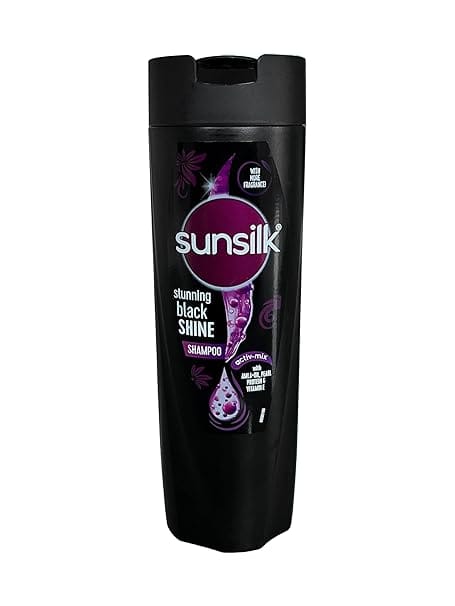 SUNSILK BLACK SHINE SHAMPOO 180ML