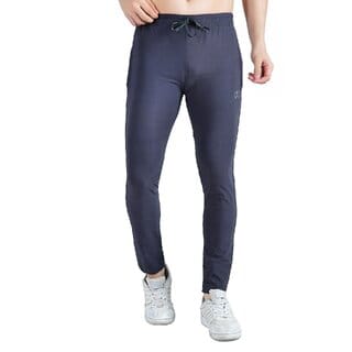 Kwings Men's Track Pant - Premium Nylon Terry Joggers for Gym, Running & Yoga | Comfort & Style Combined