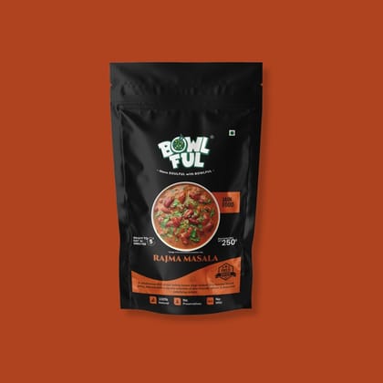 Bowlful Rajma Masala Jain - Jain-Friendly Red Kidney Bean Curry