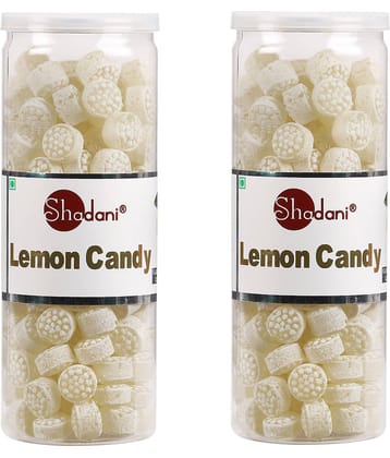 Shadani Lemon Candy Can 230g (Pack of 2)