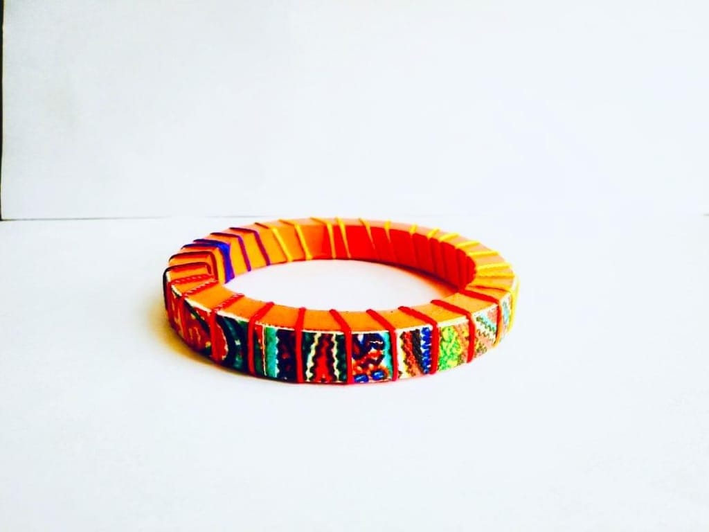 Color Melody - Bright Orange Bangle