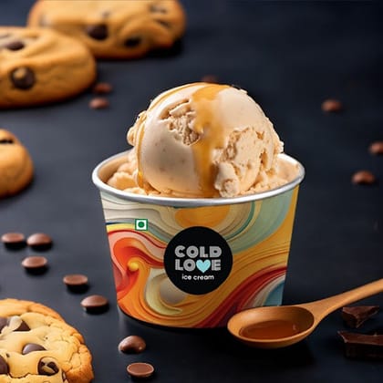 Cookie Dough Ice Cream [1 Cup, 120 Ml]