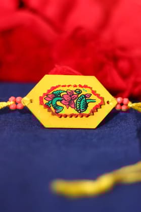 Tisser Handpainted Pattachitra Rakhi