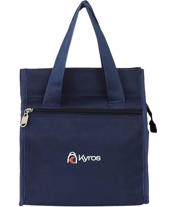 Kyros Blue Polyester Lunch Bag Pack of 1