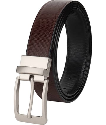 SUNSHOPPING Brown PU Formal Belt