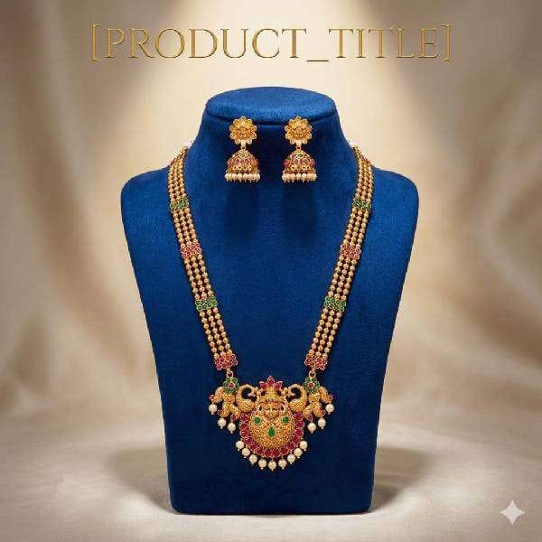 Golden Temple Jewelry Set Lightweight Golden