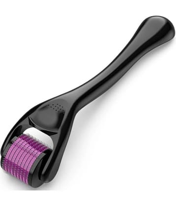 Derma Roller For Hair Growth 0.5 Mm With 540 Titanium Needles|Repairs Damaged Hair, Activates Hair Follicles|For Hair Fall & Hair Thickening|Reduces Acne Scars|Safe & Effective To Use