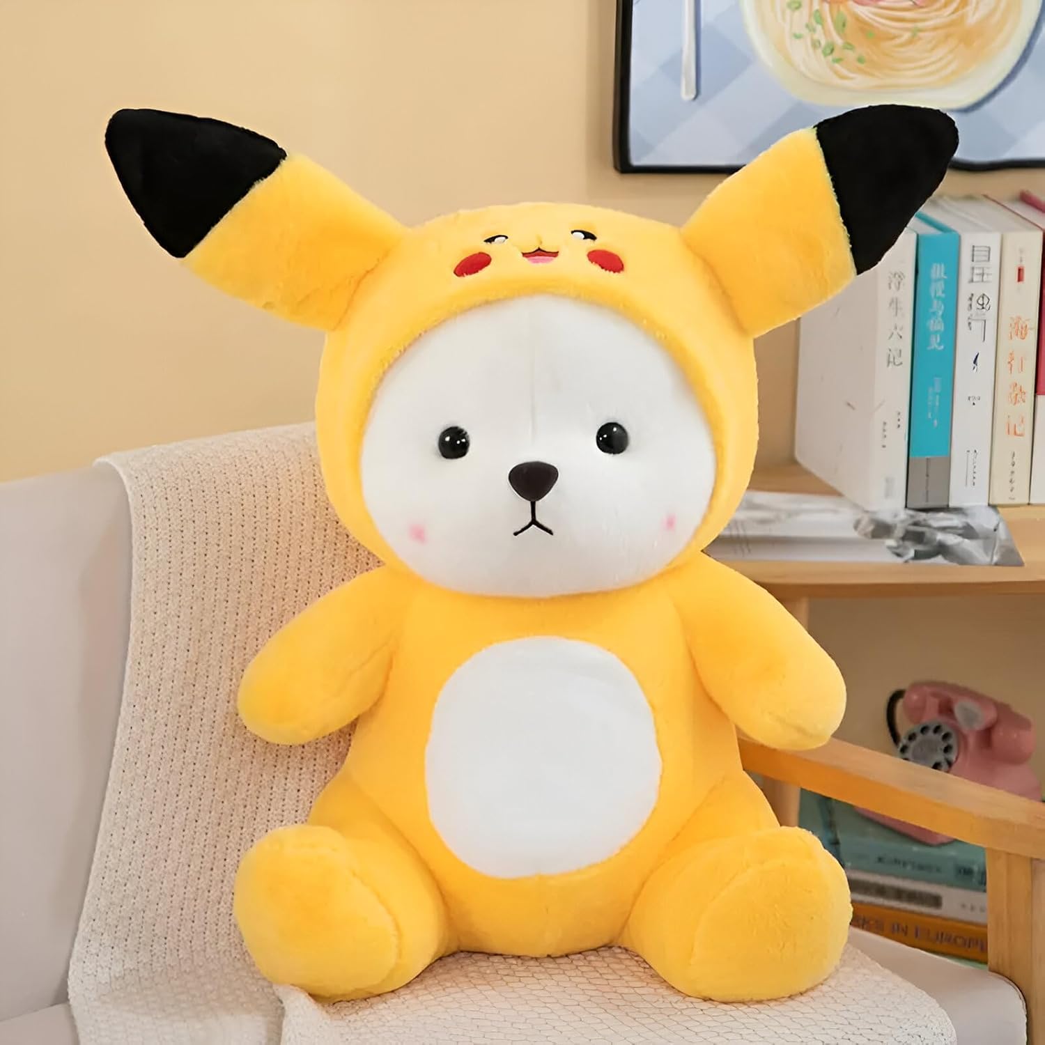 Big Size Hooded Plush Teddy Bear