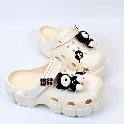 Panda Paws Creamy Clogs-39