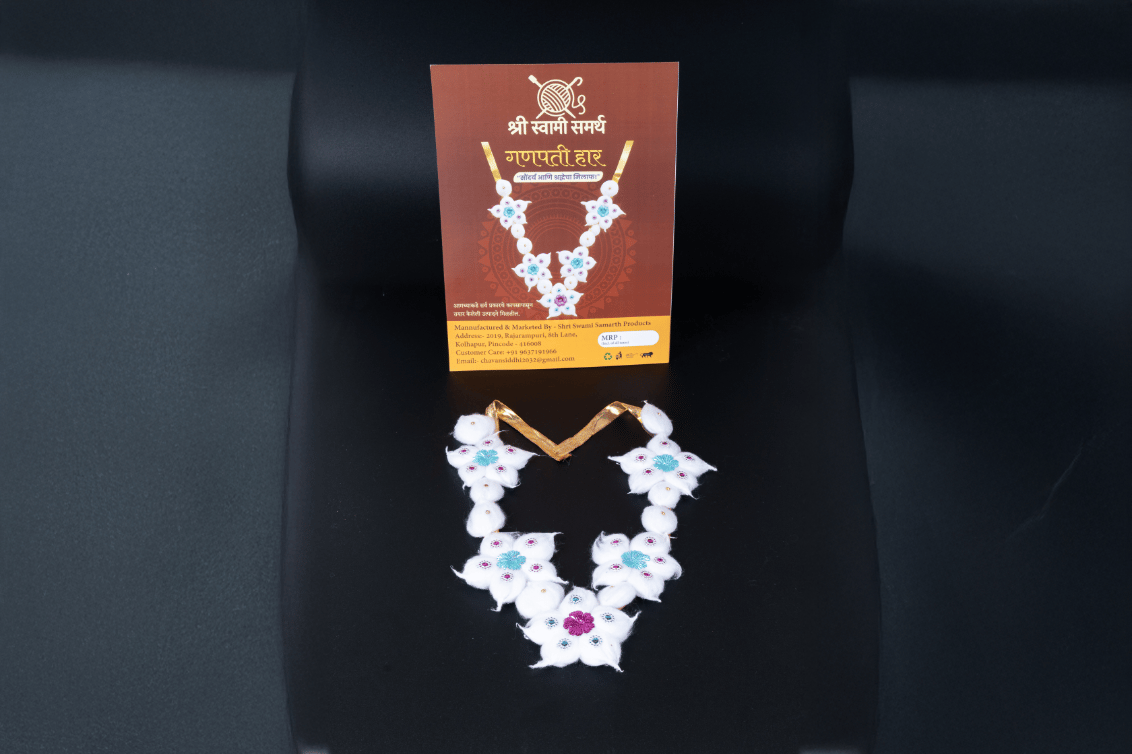 Handcrafted Ganpati Haar 1 piece