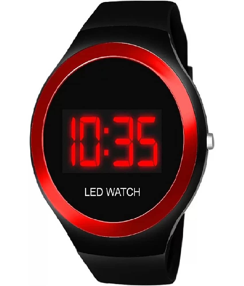 Hala - Black Dial Digital Boys Watch ( Pack of 1 )