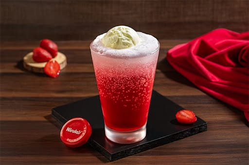 Strawberry Icecream Soda