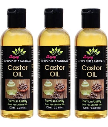 BEJOY 100% Pure And Organic Castor Oil Hair Oil 300 mL