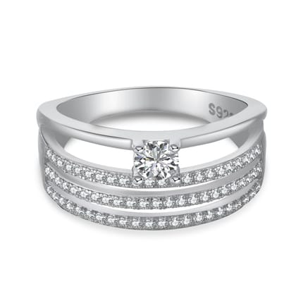 ATHENA RING - Fine Silver-5/6 / Silver