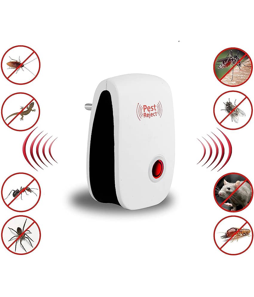 Electric Pest Rejector - Ultrasonic Plug-In Pest Control Device (1 pcs)