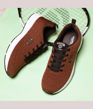goldstar shoes Brown Men's Sports Running Shoes