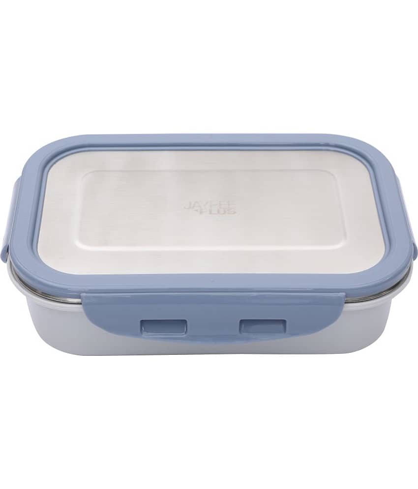 Jaypee Plus - Multicolor Stainless Steel Lunch Box ( Pack of 1 )