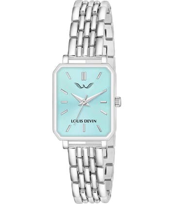 LOUIS DEVIN Silver Metal Analog Womens Watch