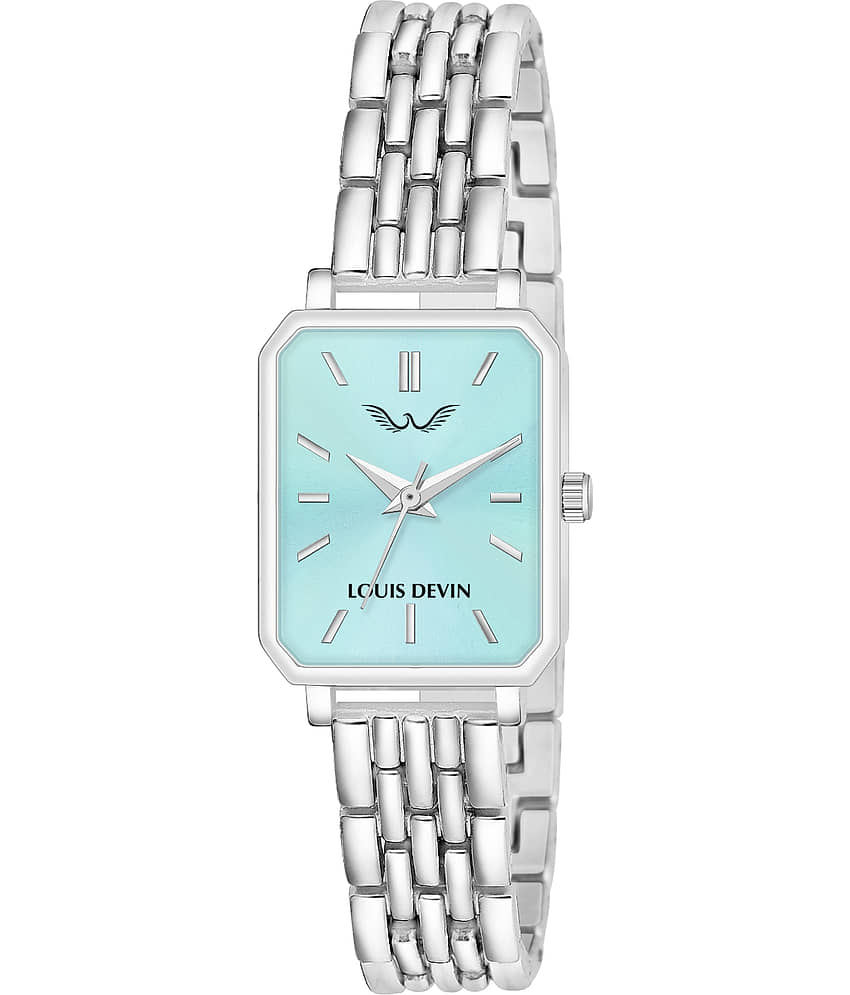 LOUIS DEVIN Silver Metal Analog Womens Watch