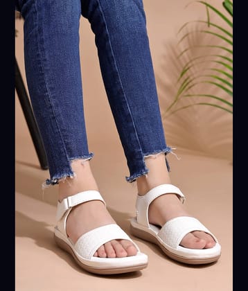 Shoetopia Beige Women's Flats