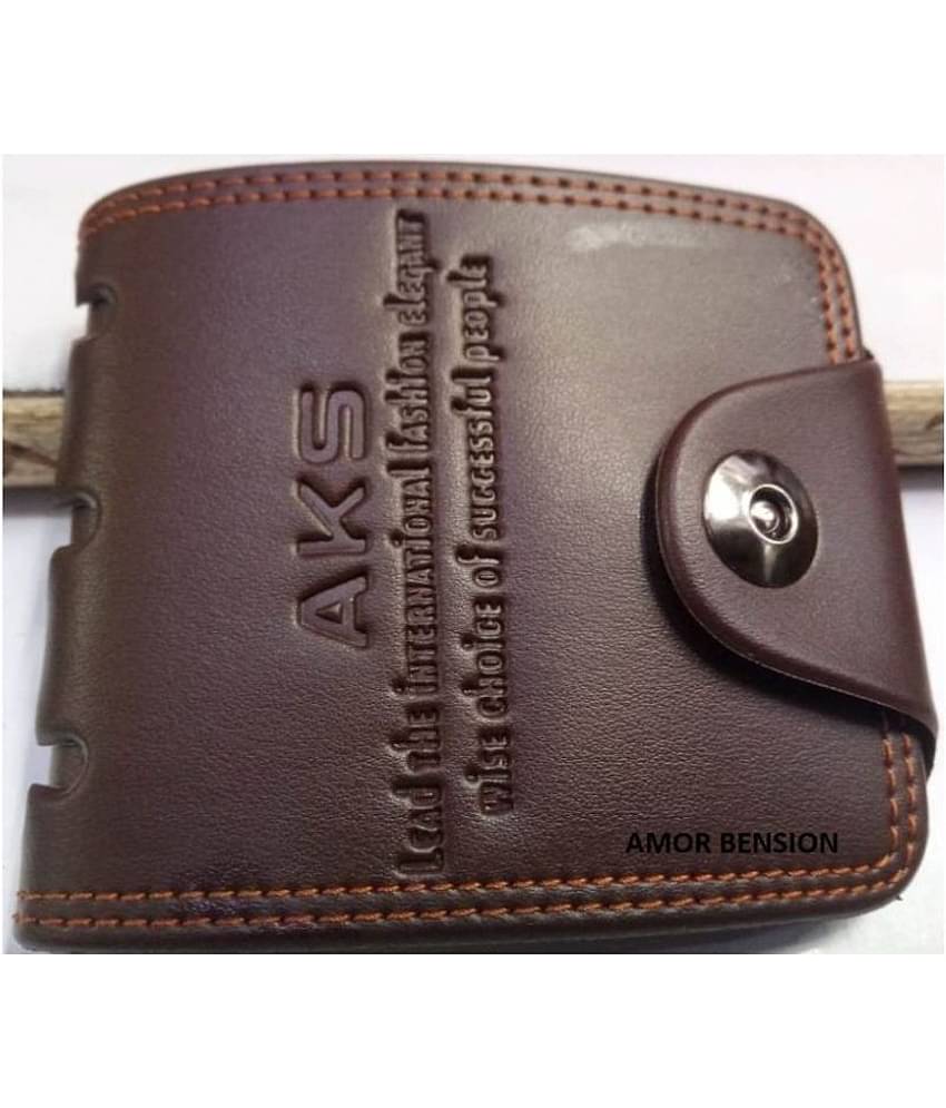 Amor Benison PU Black Casual Regular Wallet