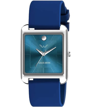 LOUIS DEVIN - Blue Silicon Analog Men's Watch