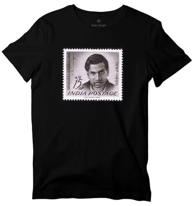 Ramanujan T-shirt-36 - XS / Black