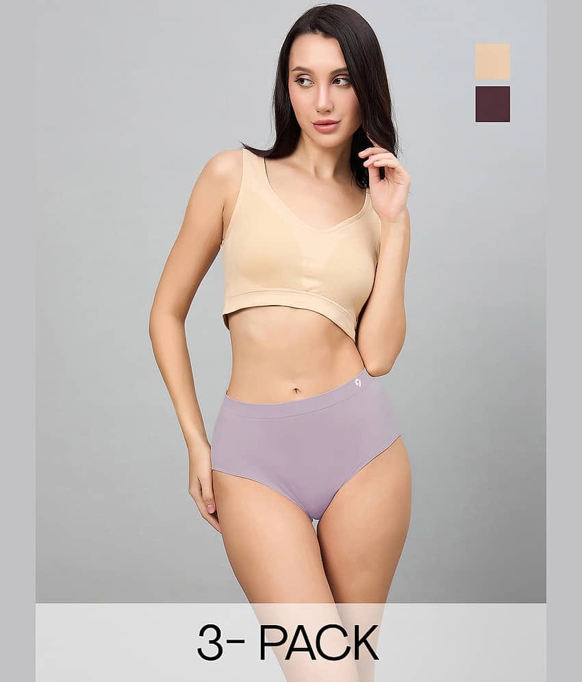 C9 Airwear Pack of 3 Modal Hipster For Women ( Multicolor )