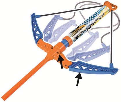 SIMBA X-POWER ROCKET Bows & Arrows  (Blue, Orange)