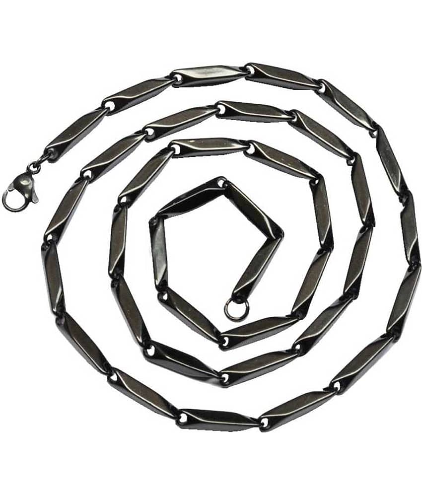 Thrillz Silver Plated Stainless Steel Chain ( Pack of 1 )