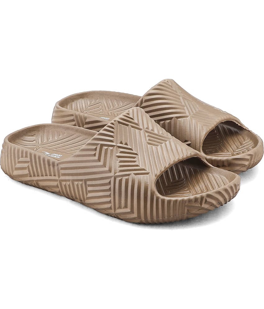 ASIAN SLIDER-49cBLK Black Men's Slide Flip Flop