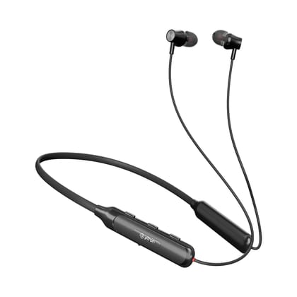 PTron Tangent Evolve w/ 50Hrs Playtime, HD Mic, Pristine Sound, 14mm Drivers, Bluetooth V5.3 w/Dual-Device Pairing Wireless Neckband, Magnetic Buds, Voice Assistant,Type-C Fast Charging & IPX4(Black) PTron Tangent Evolve w/ 50Hrs Playtime, HD Mic, Pristine Sound, 14mm Drivers, Bluetooth V5.3 w/Dual-Device Pairing Wireless Neckband, Magnetic Buds, Voice Assistant,Type-C Fast Charging & IPX4(Black)