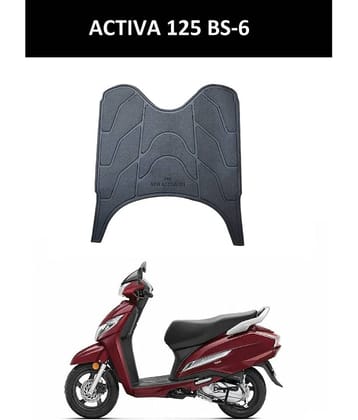 Autoxygen Anti skid Scooter/Scooty Foot Mat Rubber Floor Mat Accessories for Honda Activa 125 BS-6