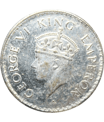 One Rupee 1938 - 6th King George Fancy British India Rare Old Coin For Collection
