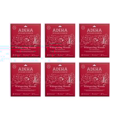 Adeha Fragrance Pouch - Air freshener for Bathroom, Car, Wardrobe - Whispering Woods