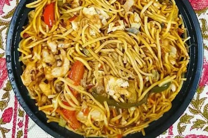 Mixed Chicken Egg Noodles