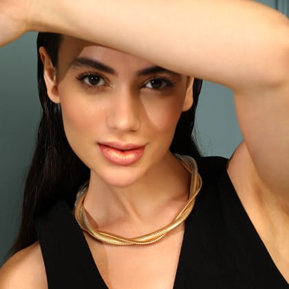 Malecon Celestial Necklace-STAINLESS STEEL / GOLDEN